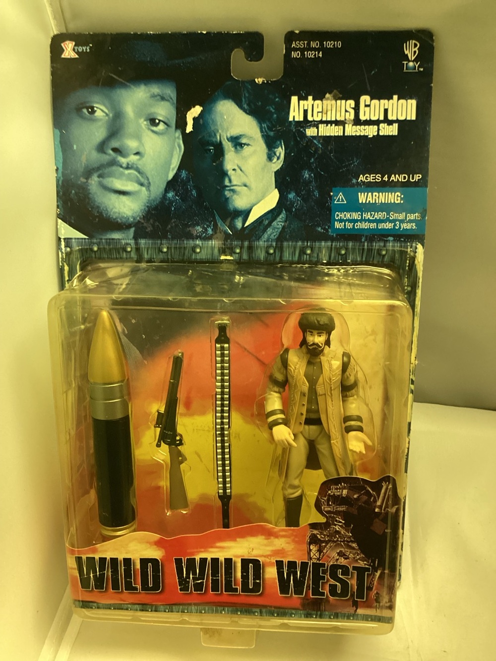 WILD WILD WEST ARTEMUS GORDON ACTION FIGURE (X-Toys, 1999) NEW